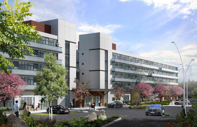 Upper Vista Welland Front Entrance Rendering